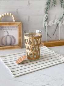 تصویر لیوان حصیری 