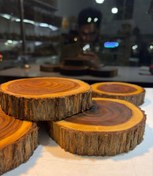 تصویر اسلب /اسلایس یا تخته گرد یا کنده چوبی 