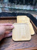 تصویر زير ليواني مربع بامبو پک 6عددی 