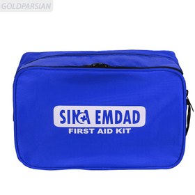 تصویر کیف کمک‌های اولیه پیشرفته سینا امداد مدل AB001 مجموعه ۸۲ عددی 