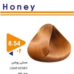 تصویر رنگ موی ویتامول شماره 8.54 عسلی روشن Vitamol Hair Color