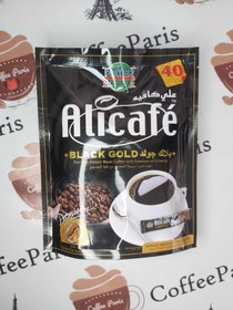 تصویر علی کافه 44عددی درجه 2 (غیر اصل) Ali Cafe Black Gold 40 Sachets