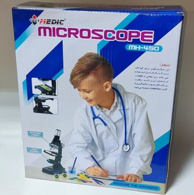 تصویر میکروسکوپ 450x 