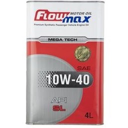 تصویر روغن موتور پارس فلومکس مدل MEGA TECH Pars Flowmax MEGA TECH 10W-40 SL 4Lit