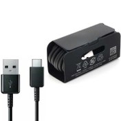 تصویر کابل شارژ اورجینال سامسونگ فست شارژ مدل S10 ساخت ویتنام - مشکی Samsung Original Fast Charging Cable S10 – Vietnam Version