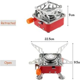 تصویر اجاق گاز مسافرتی 350 گرمی Portable Travel Stove