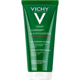 تصویر ژل شستشوی صورت ویشی مخصوص پوست چرب و حساس Vichy Normaderm 