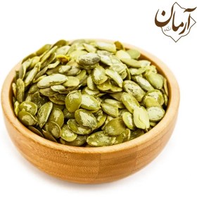 تصویر مغز تخمه کدو 