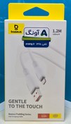 تصویر کابل شارژ بیسوس مدل Pudding Series طول ۱.۲ متر USB به لایتنینگ 