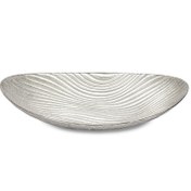 تصویر میوه خوری - ظرف بیضی بزرگ موج دار آلومینیوم (بدون پایه) برند ریتون 