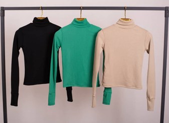 تصویر یقه اسکی کراپ 