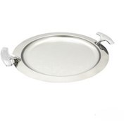 تصویر سینی استیل دایره Perfect home مدل 1426 