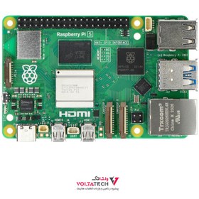 تصویر برد رزبری پای 5 با 4 گیگ رم – Raspberry Pi 5/4GB 