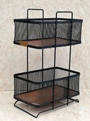 تصویر جا پیازی دو طبقه 