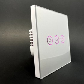 تصویر کلید لمسی سه پل 