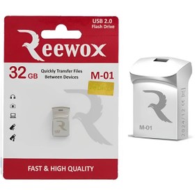 تصویر فلش مینی فلزی Reewox M01 32GB-Flash 