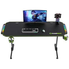 تصویر میز گیمینگ گیم مکس مدل D140 Carbon RGB 
