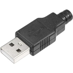 تصویر کانکتور USB نری کاور دار 