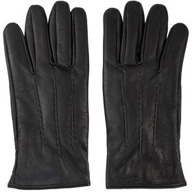 تصویر دستکش مردانه مدل Q130 مشکی mante | LE5A1601302502040101100100900