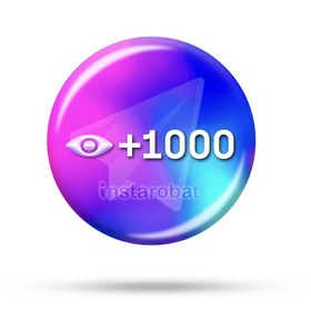 تصویر ۱۰۰۰ ویو تک پست تلگرام 