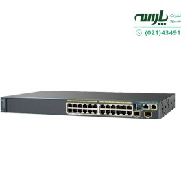 تصویر سوئیچ سیسکو مدل WS-C2960S-24PD-L استوک Cisco WS-C2960S-24PD-L 24Port Switch Stock