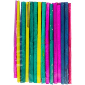 تصویر چوب بستنی گرد رنگی 