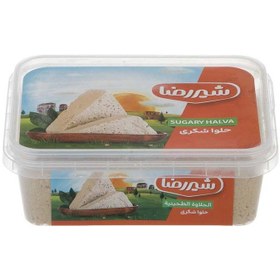 تصویر حلوا شکری شیررضا 400 گرمی Shirreza simple sugar halva 400 grams