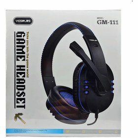 تصویر هدست گیمینگ مدل YesPlus GM-111 Gaming Headset model GM-111