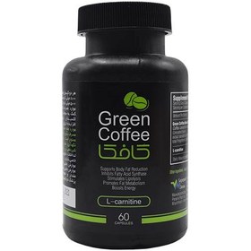 تصویر کپسول قهوه سبز کافکا ساج پاد دارو کاهش وزن ۶۰ عدد Sagepad Darou Green Coffee L Carnitine 30 Caps