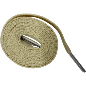 تصویر بند کتونی رنگ کرم 