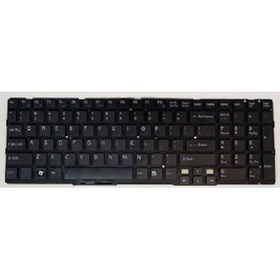 تصویر کیبرد لپ تاپ سونی SVE15 مشکی-با فریم ا Keyboard Laptop Sony SVE15 Keyboard Laptop Sony SVE15