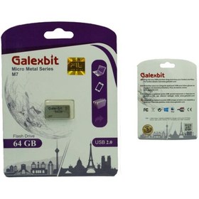 تصویر فلش مموری گلکسبیت مدل M7 ظرفیت 64 گیگابایت Galexbit M7 64GB USB 2.0 Flash Memory