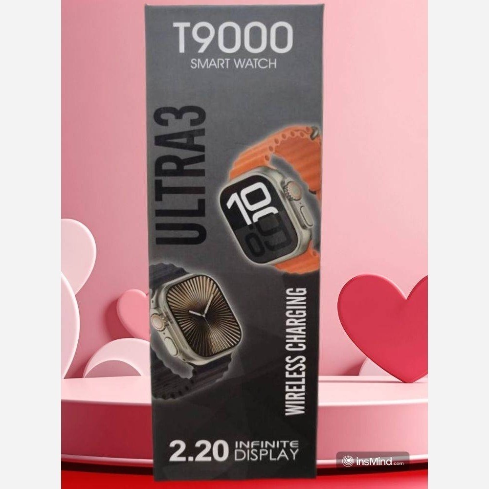 ساعت هوشمند T9000 Ultra 3 با صفحه نمایش AMOLED و بدنه تیتانیوم
