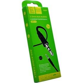 تصویر کابل صدا DENMEN AUX مدل DX01 - مشکی 