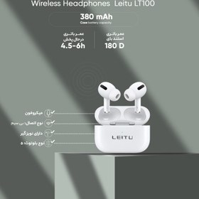 تصویر هدفون بی سیم لیتو مدل LT100 ANC ایرپاد بی سیم لیتو مدل LT100 ANC