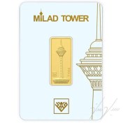 تصویر شمش طلا ۳ گرم ۲۴ عیار محمد برج میلاد 