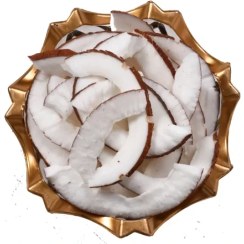 تصویر اسلایس نارگیل خشک شکسته 