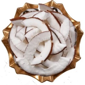 تصویر اسلایس نارگیل خشک شکسته 