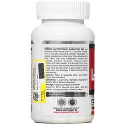 تصویر کپسول ال کارنیتین ویثر نوتریشن 60 عددی L-CARNITINE 500mg