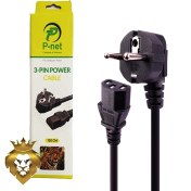 تصویر کابل برق مناسب کیس پی نت P-net Power Supply Cable 