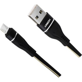 تصویر کابل تبدیل microUSB-USB آرسون مدل AN-CA3 طول 1متر بسته 10 عددی 