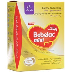 تصویر ببلاک مینی بالای یک سال میلوپا Bebelac Mini From 1 Year Onwards Milupa