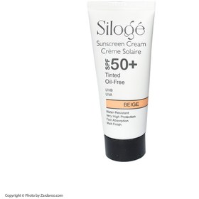 تصویر سيلوژه کرم ضدآفتاب لايت بژ پوست چرب SPF50 SILOGE TINTED OIL FREE LIGHT BEIGE SPF50