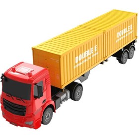 تصویر ماشین بازی کنترلی دبل ای مدل Container Truck E664-003 