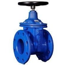 تصویر شیر فلکه کشویی چدنی فیتاب 5 اینچ زبانه لاستیکی fitab valve