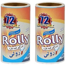 تصویر یدک پرزگیر رولی 72 برگی سایز کوچک (بسته 2 عددی) ا Rolly Yadak 72 Rolly Yadak 72
