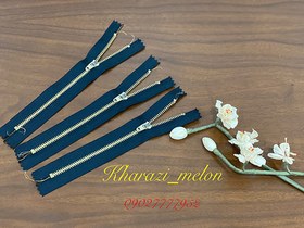 تصویر زیپ دندانه فلزی 