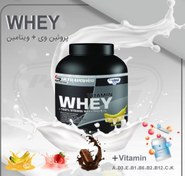 تصویر پودر وی پروتئین پرمیکس ویتامین پگاه 2 کیلوگرم Pegah Up Nutrition Ultra Power Vitamin Whey Protein 2 kg