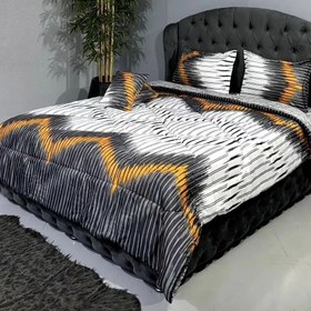 تصویر روتختی دونفره کتان نخ bedspread