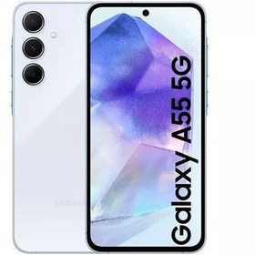 تصویر گوشی موبایل سامسونگ مدل Galaxy A55 دو سیم کارت ظرفیت 256 گیگابایت و رم 12 گیگابایت - ویتنام - IceBlue Samsung Galaxy A55 Dual SIM 128GB And 12GB RAM Mobile Phone - Vietnam